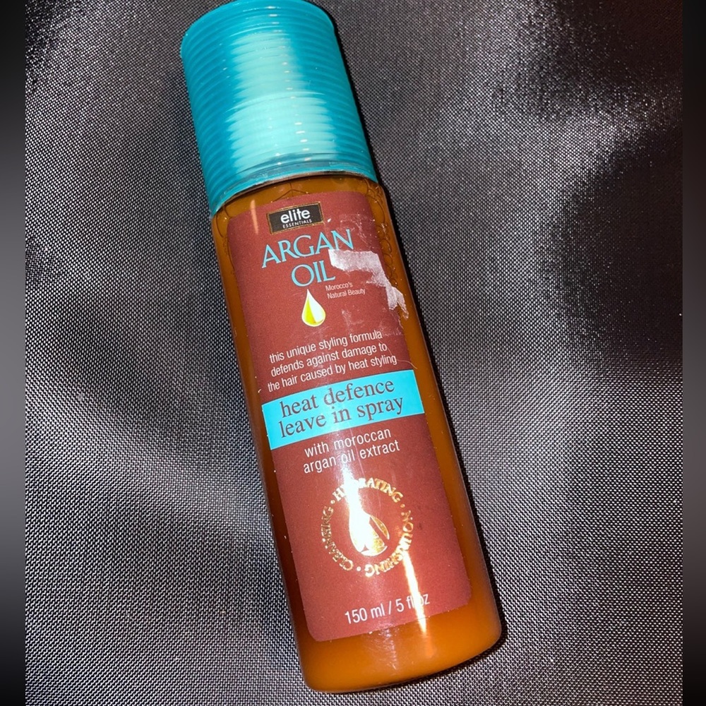 Elite Essentials Argan Oil Heat Defence Leave in Spray